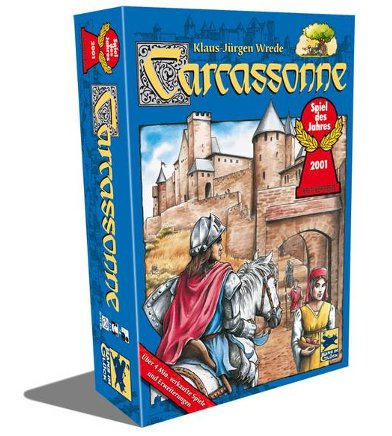 Boîte de jeu de Carcassonne
