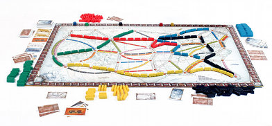 Ticket to ride board