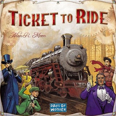 Ticket to ride game box